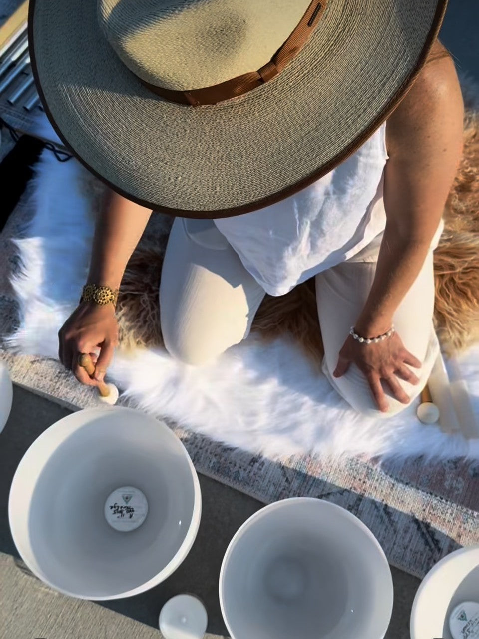 Pool Float Sound Bath Pop-Up & Cosmic Mocktails |  Allison Schumann | Jill Niedelman