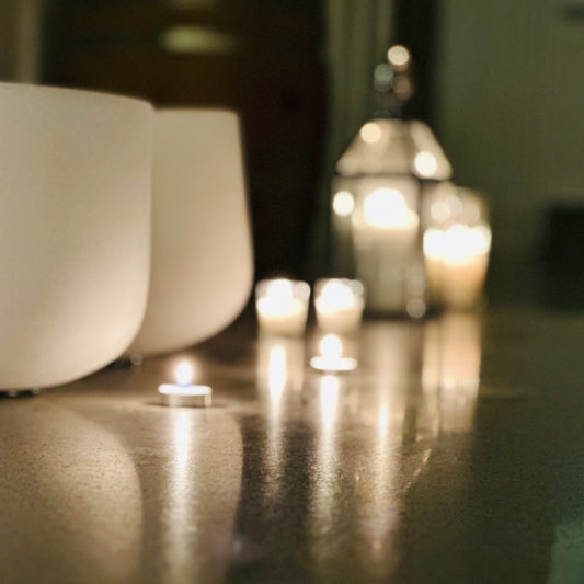 Candlelit Restorative Yoga Flow | Alli Schumann